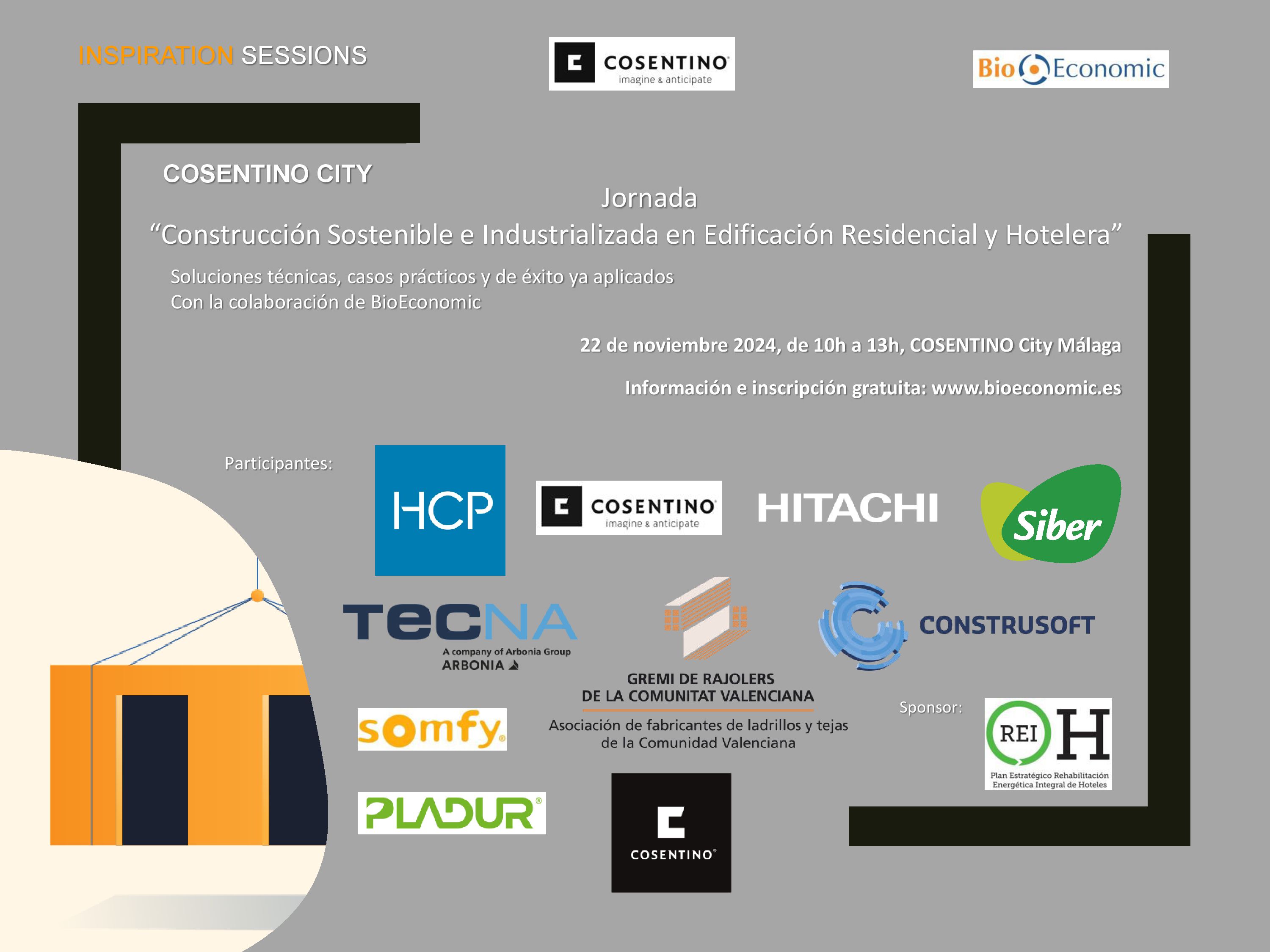 Jornada COSENTINO Málaga “Construcción Sostenible e Industrializada en Edificación Residencial y Hotelera”